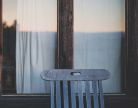 Sunset and a Chair